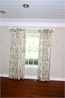 Curtains & Rods (5 Sets)