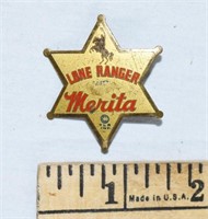 1950's LONE RANGER MARITA BREAD BADGE
