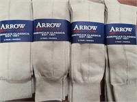 12 PAIRS ARROW MEN'S DRESS SOCKS - 7-12