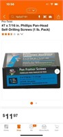 Pan framer screws