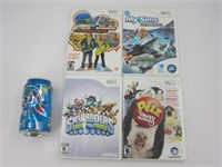 4 jeux pour Nintendo Wii dont Extreme challenge