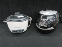 2 ELECTRIC RICE COOKERS - FEST & BLACK & DECKER