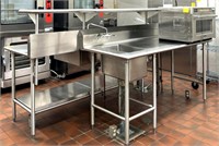 Mouron Stainless Commercial Double-Sided Food