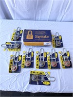 Box of 8 Slaymaker Locks