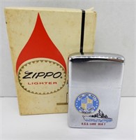 1972 UNFIRED U.S.S. LUCE DLG-7 ZIPPO