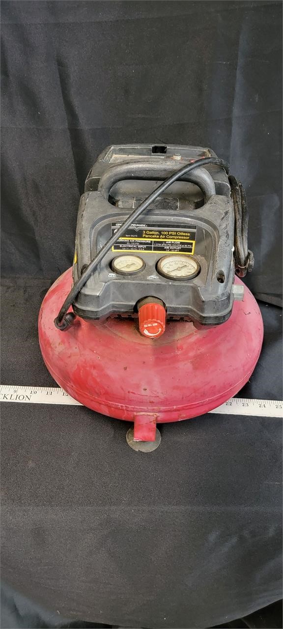 3 Gallon Pancake Air Compressor