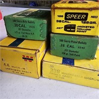 Vintage Empty Bullet & Case Boxes