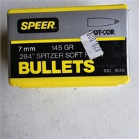 New Speer Box of 7mm, 145 gr, .284" Spitzer SP