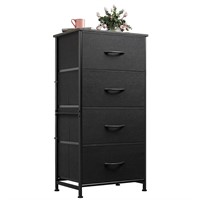 WLIVE Dresser with 4 Drawers, Fabric Storage Tower
