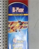 3d Nylon Kite - Bi-Plane 40" Wingspan