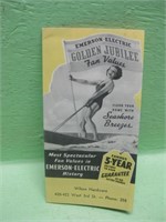 1940 GE Emerson Electric Fan Advertising Pamphlet