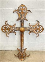 3 FT Metal Cross Wall Hanging