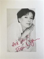 France Nuyen signed photo