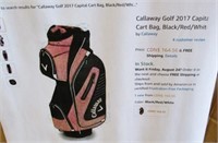 Callaway Golf 2017 Capital Cart Bag