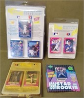 TRAY OF ASSORTED MLB CARD COLLECTOR SETS