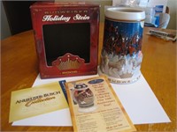 2005 Budweiser Stein with Box