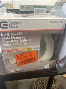 Commercial Electric 5in and 6in LED Color