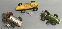 Schuco Micro Racer Toy Car Lot Wind-Up