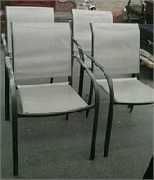 Set Of 4 Patio Outdoor Chairs
