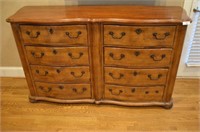 Heritage Furniture Walnut Double Dresser