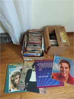 Collection of records many 45
