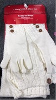 new scarf and glove set