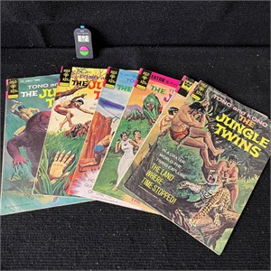 Jungle Twins Gold Key & Whitman Comic Lot