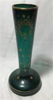 Emerald Green Flower Bud Vase