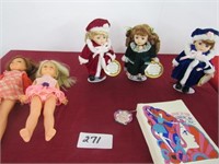 Crowne - porcelein dolls, plastic dolls