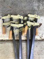 (6) Craftsman 36” Clamps
