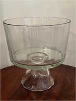 Glass Footed Trifle Fruit Bowl