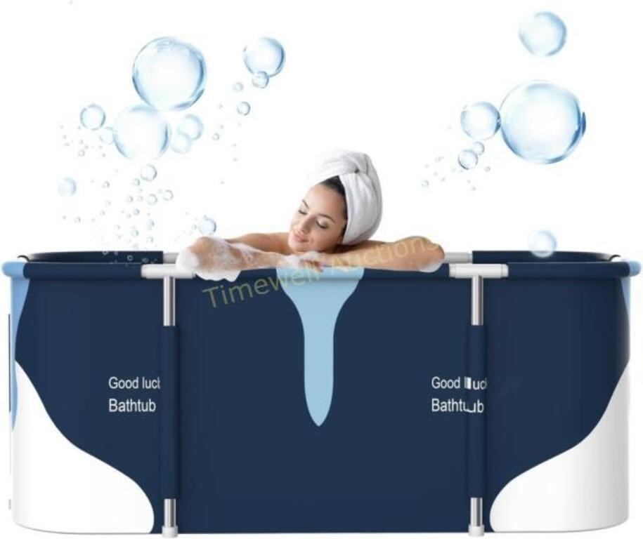 55 Extra Large Portable Foldable Bathtub