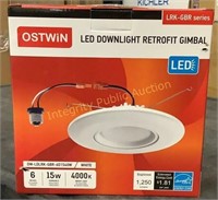 Ostwin led Downlight Retrofit Gimbal 6”