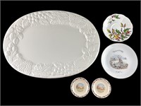 Gibson Serving Platter & Misc. Plates