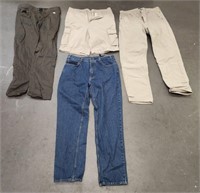 (3) Men's Pants & (1) Men's Cargo Shorts