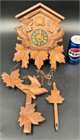 German Vintage Wood Cuckoo Clock