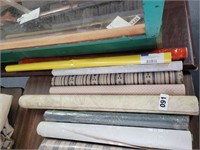ROLLS OF WALL PAPER AND WRAPPING PAPER