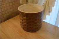 Pottery Basket Weave Design Flower Pot
