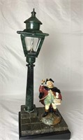 Town Cryer And Street Light Lamp