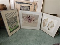 Assorted Framed Artwork