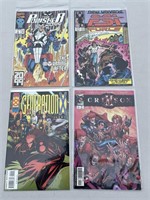 Lot of (4) Comic Books (Punisher, Generation X,