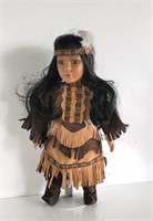 Native Doll with Display Stand