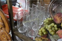 ETCHED GLASS TUMBLERS