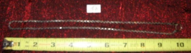 Sterling Silver Rope Chain 20" Need Clasp Repair