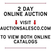 2 DAY AUCTION - AUCTIONSALESCO.COM