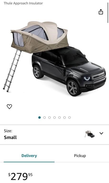 CAR ROOF TENT (NEW)