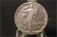 1941 Walking Liberty Silver Half Dollar