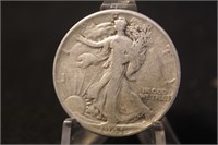 1941 Walking Liberty Silver Half Dollar