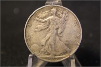 1937 Walking Liberty Silver Half Dollar