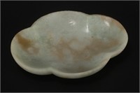 Chinese Carved Jade Dish,
